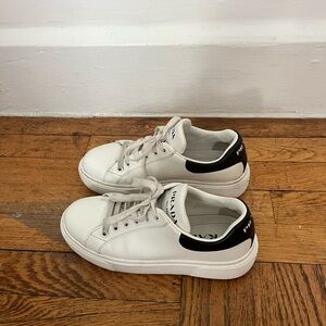 Prada White and Black Sneakers REPOSTED